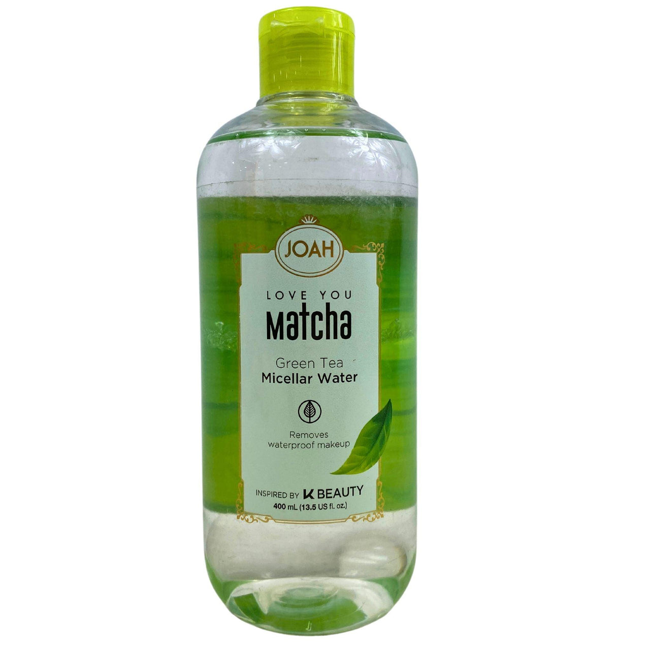 Joah Love You Matcha Green Tea Micellar Water 13.5OZ (40 Pcs Lot) - Discount Wholesalers Inc