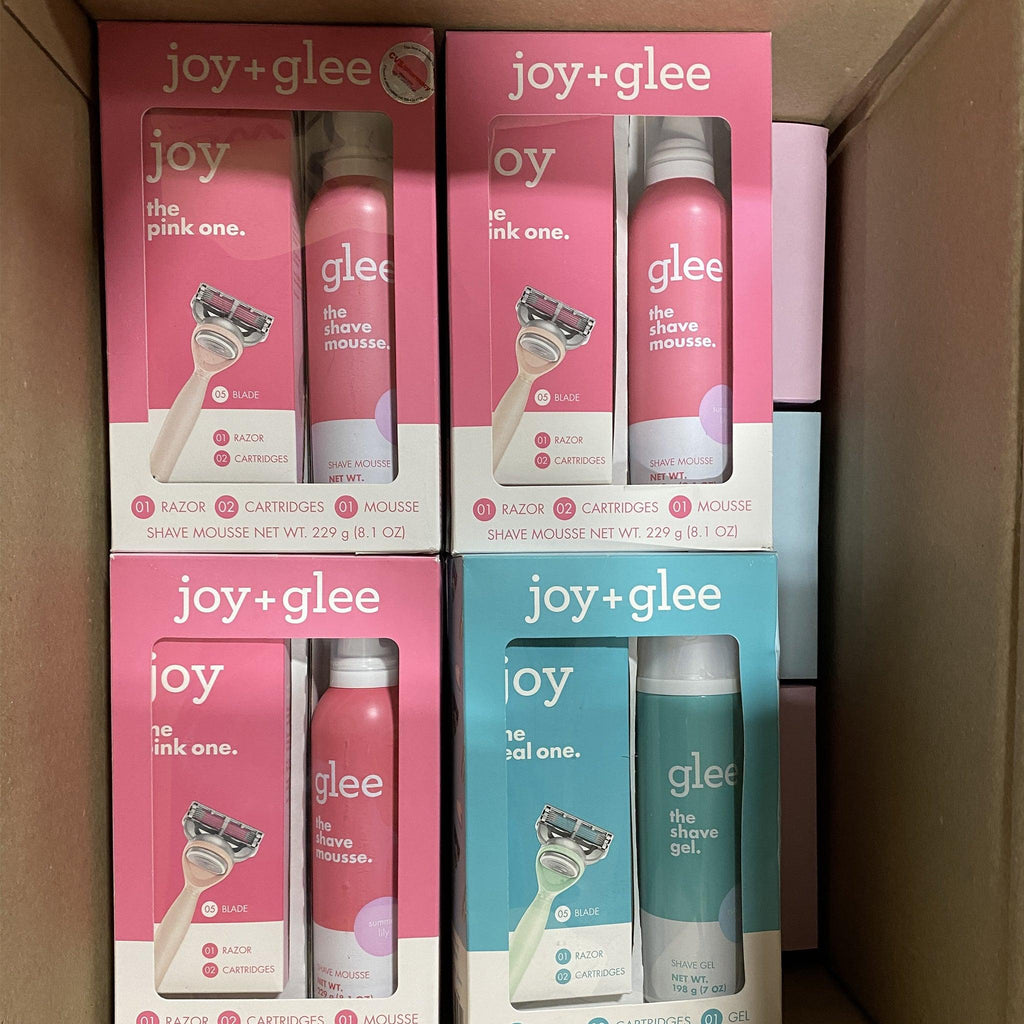 Joy + Glee Women's Kit ( Razor , Cartridges and Mousse ) (28 Pcs Box) - Discount Wholesalers Inc