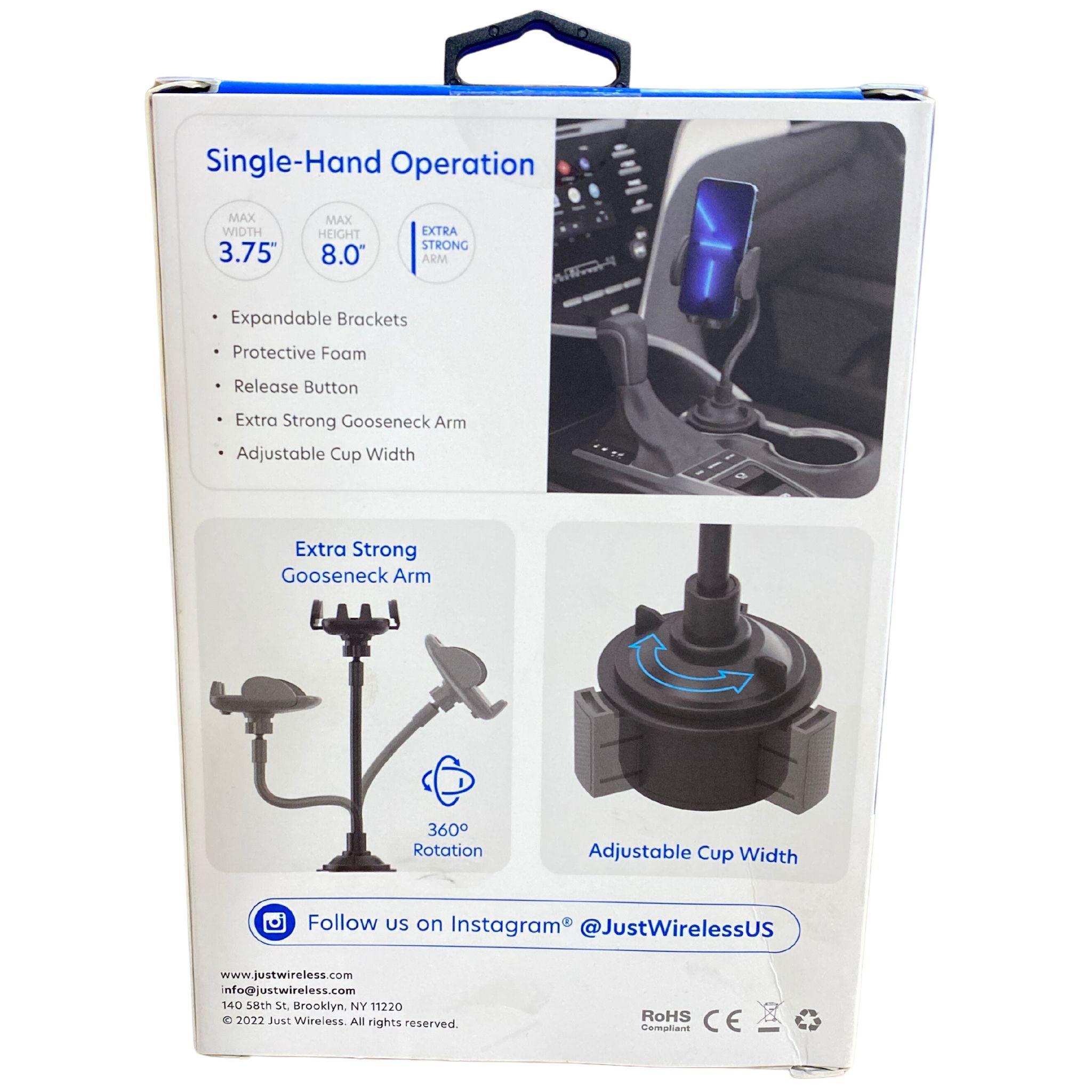 Just Wireless' Cup Holder Phone Mount | Discount wholesalers inc ...