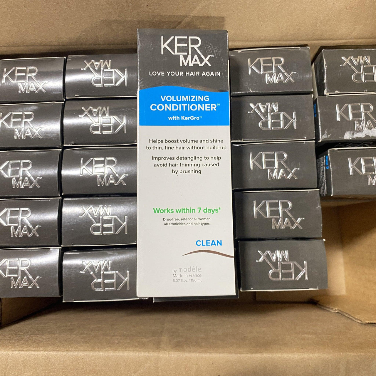 kermax Voluminizing Conditioner Helps Boost Volume (24 Pcs Box) - Discount Wholesalers Inc