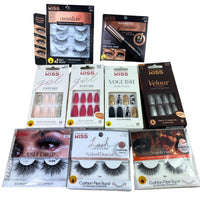 Thumbnail for KISS Assorted Mix - Includes Press On Naills,Eyelashes & Magnetic Liner (50 Pcs Lot) - Discount Wholesalers Inc