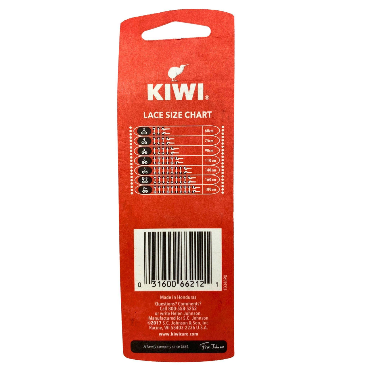 Kiwi Outdoor Laces "Round Brown" One Pair 60IN/152CM (90 Pcs Lot) - Discount Wholesalers Inc