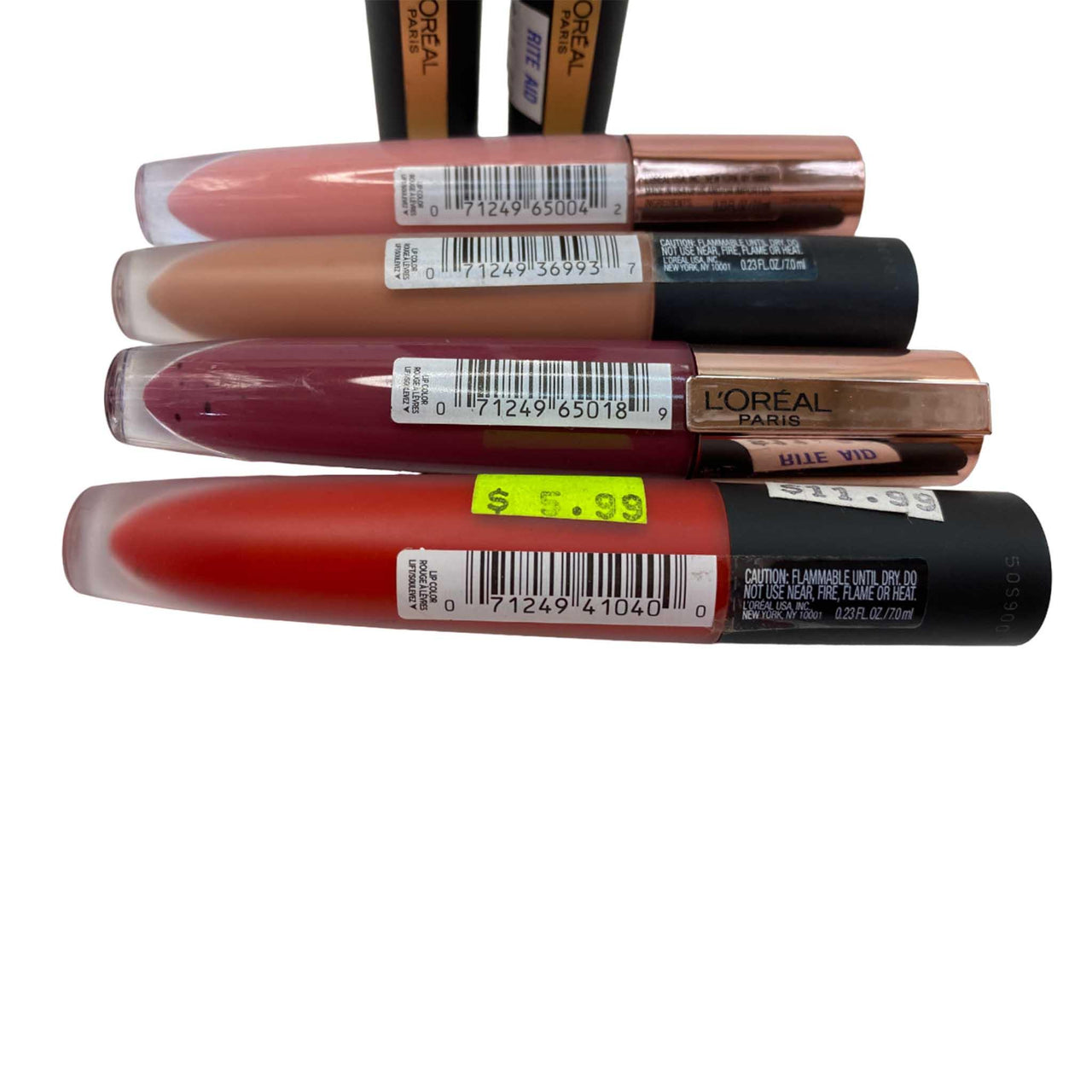 L'Oreal Paris Rouge Signature Lasting Matte Liquid Lipstick (50 Pcs Box) - Discount Wholesalers Inc