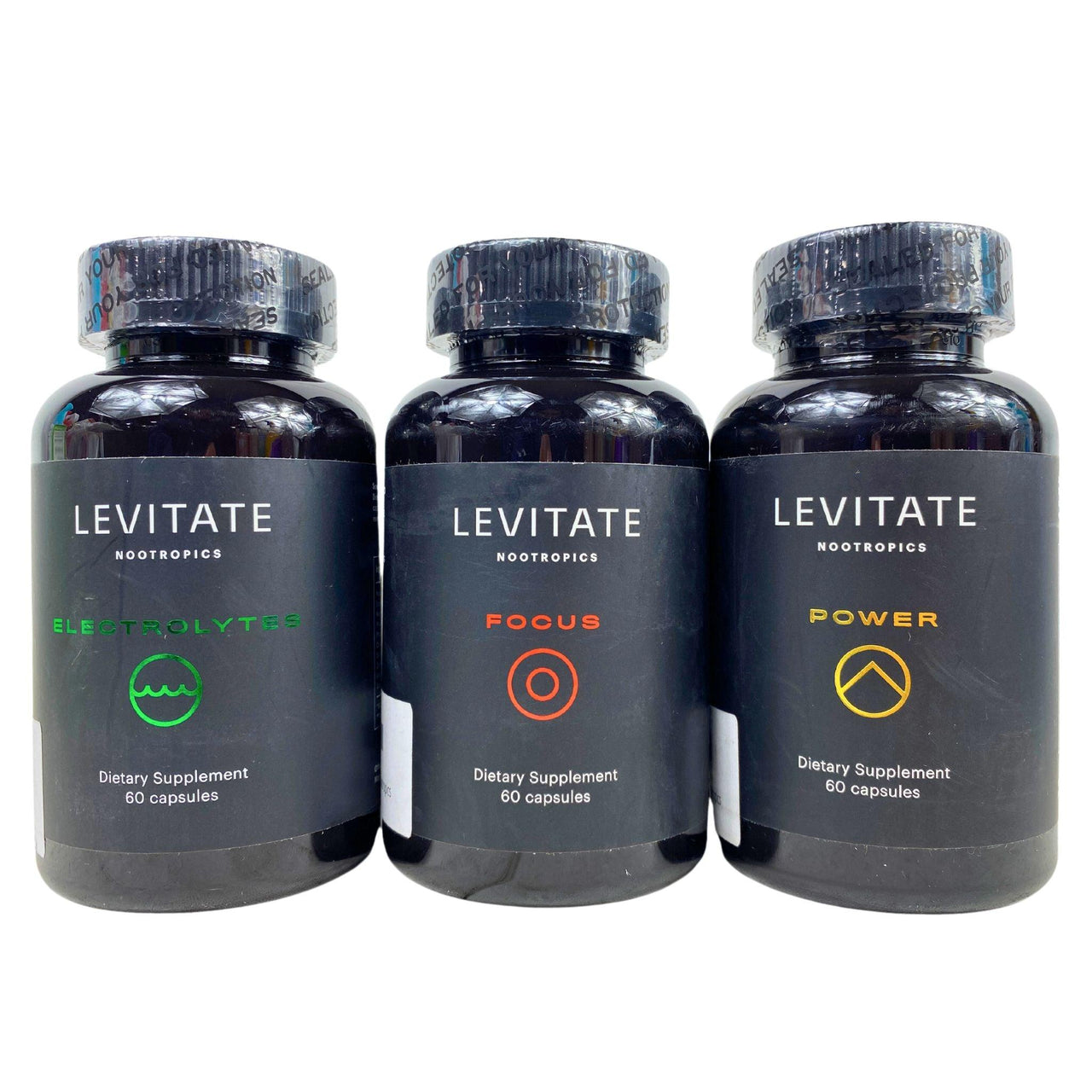 Levitate Nootropics Dietary Supplement 60 Capsules Vegan (48 Pcs Lot) - Discount Wholesalers Inc