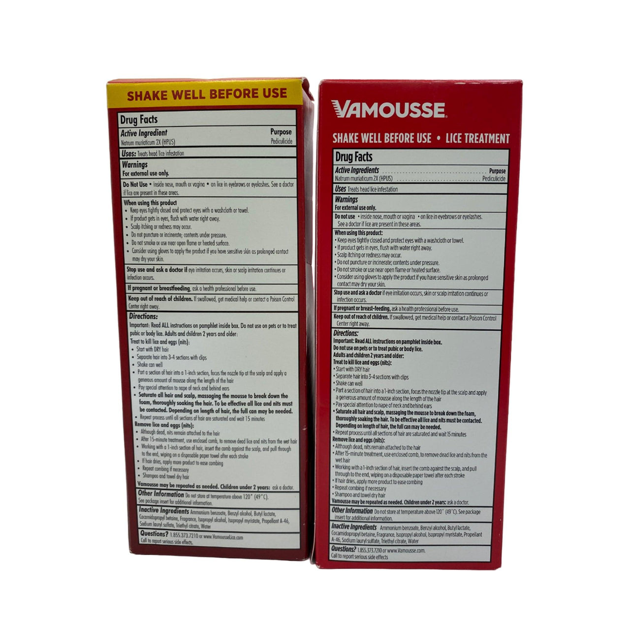 Lice Treatment Mousse 6OZ , Comb Included - Wholesalers (22 Pcs Box) - Discount Wholesalers Inc