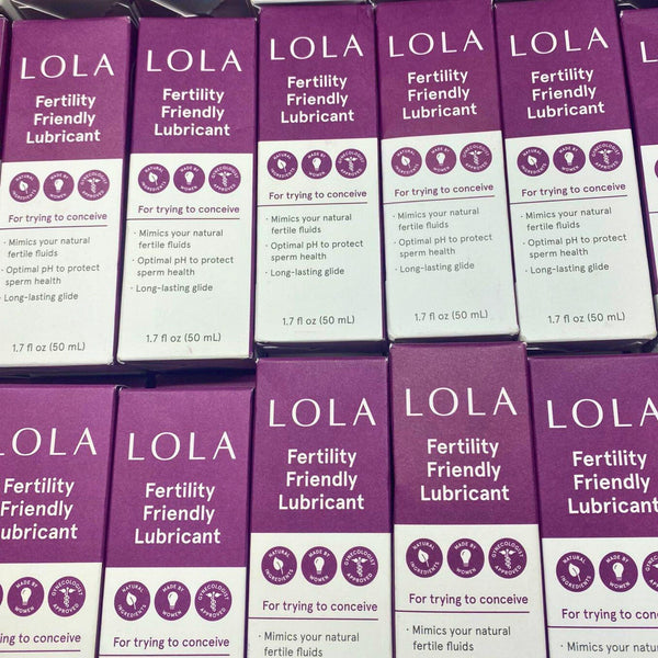 Lola Fertility Friendly Lubricant Unscented Optimal PH Water-Based, 1.7 (50 Pcs Lot) - Discount Wholesalers Inc