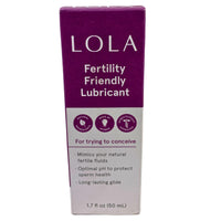Thumbnail for Lola Fertility Friendly Lubricant Unscented Optimal PH Water-Based, 1.7 (50 Pcs Lot) - Discount Wholesalers Inc