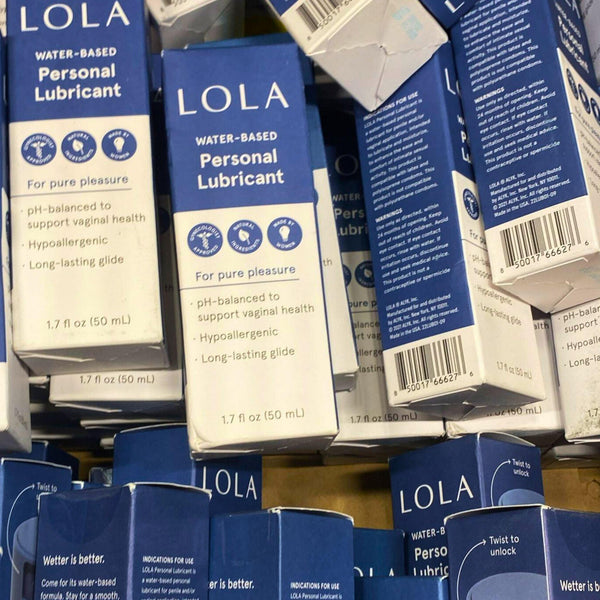 LOLA Water Based Personal Lubricant for Pure Pleasure 1.7OZ (40 Pcs Lot) - Discount Wholesalers Inc