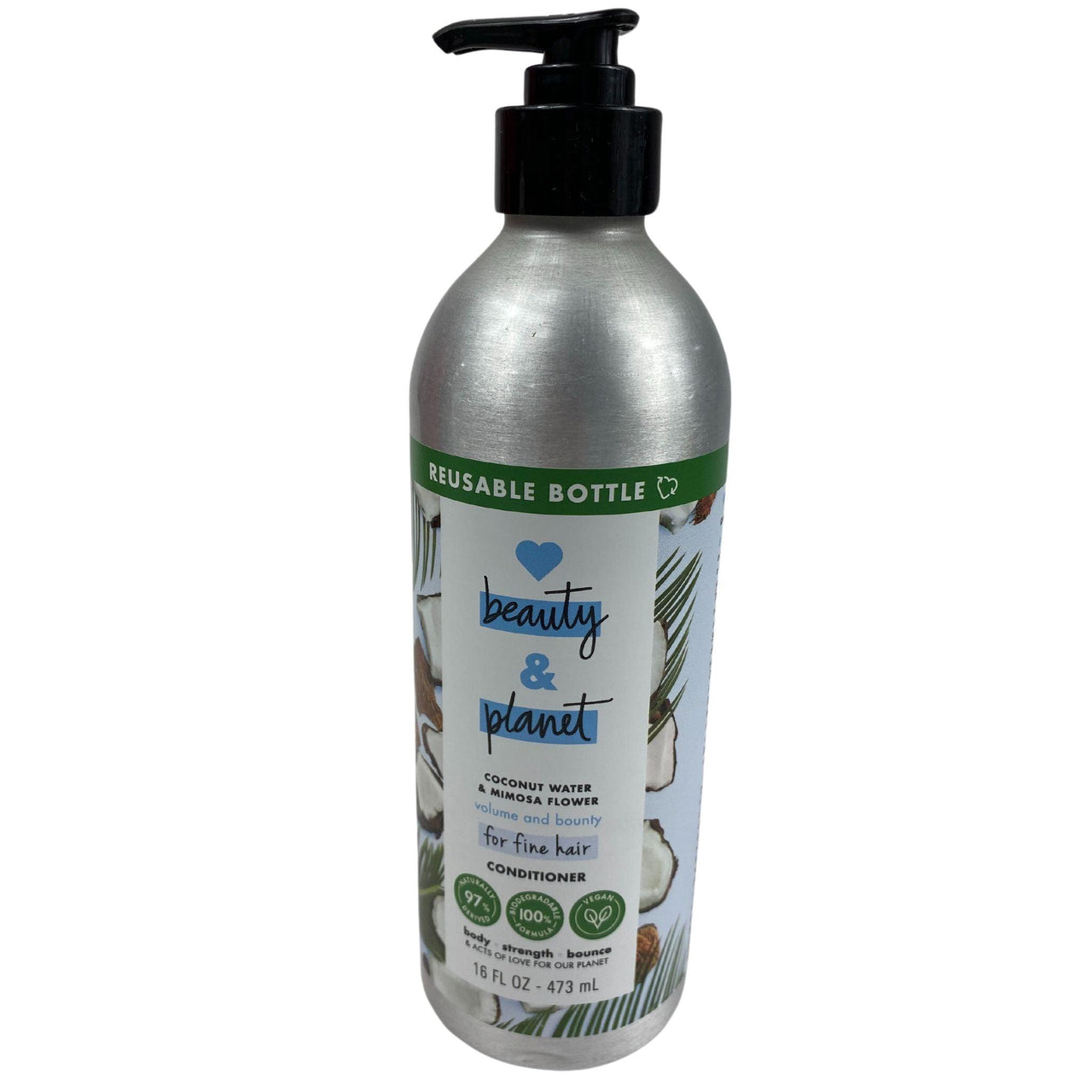 Love Beauty & Planet Conditioner Coconut Water & Mimosa Flower 16oz (50 Pcs Lot) - Discount Wholesalers Inc