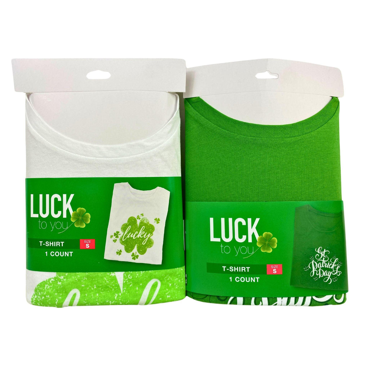 Luck To You St.Patrick's Day - Includes Sizes S,M,L,XL (48 Pcs Lot) - Discount Wholesalers Inc