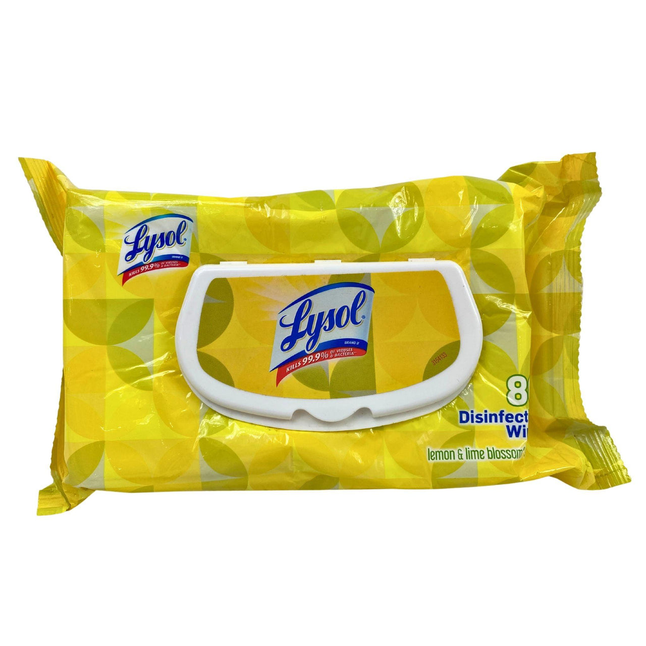 Lysol Kills 99.9% of Viruses & Bacteria 80 Wet Disinfectiing Wipes (30 Pcs Lot) - Discount Wholesalers Inc