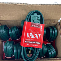 Thumbnail for Make The Season Bright Indoor Use 6 Feet Extension Cord (60 Pcs Lot) - Discount Wholesalers Inc