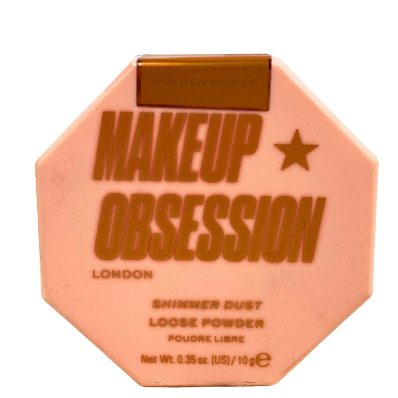 Makeup Obsession London "Golden Honey" Shimmer Dust Loose Powder 0.35OZ (35 Pcs Lot) - Discount Wholesalers Inc