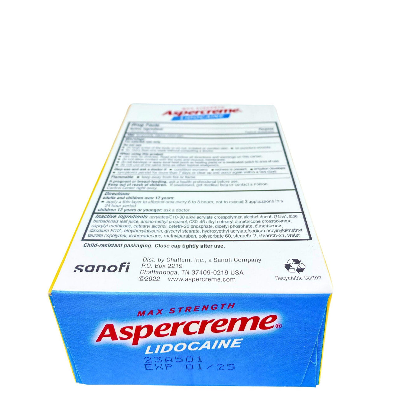 Max Strength Aspercreme with 4% Lidocaine (80 Pcs Lot) - Discount Wholesalers Inc