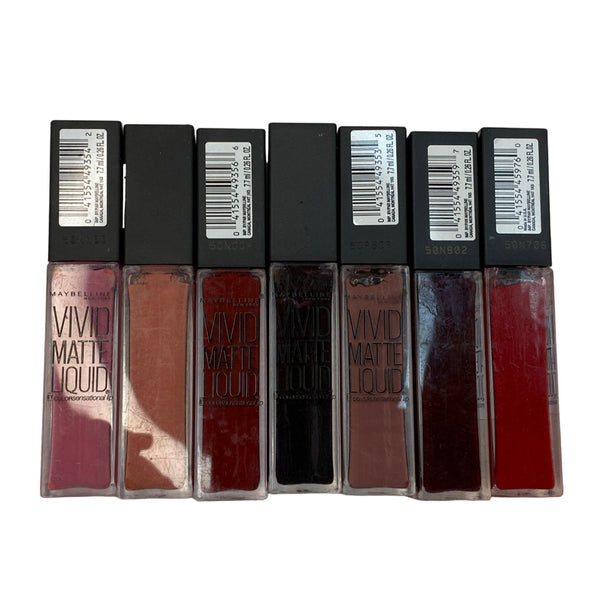 Maybelline Vivid Matte Liquid by Color Sensational Lip (50 Pcs Box) - Discount Wholesalers Inc