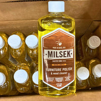 Thumbnail for Milsek Furniture Polish and Cleaner With Lemon Oil, 12-Ounce (48 Pcs Lot) - Discount Wholesalers Inc