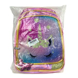 Mloovnemo Girls Elementar..rn with Sequins Lunch Bag (24 Pcs Lot) - Discount Wholesalers Inc