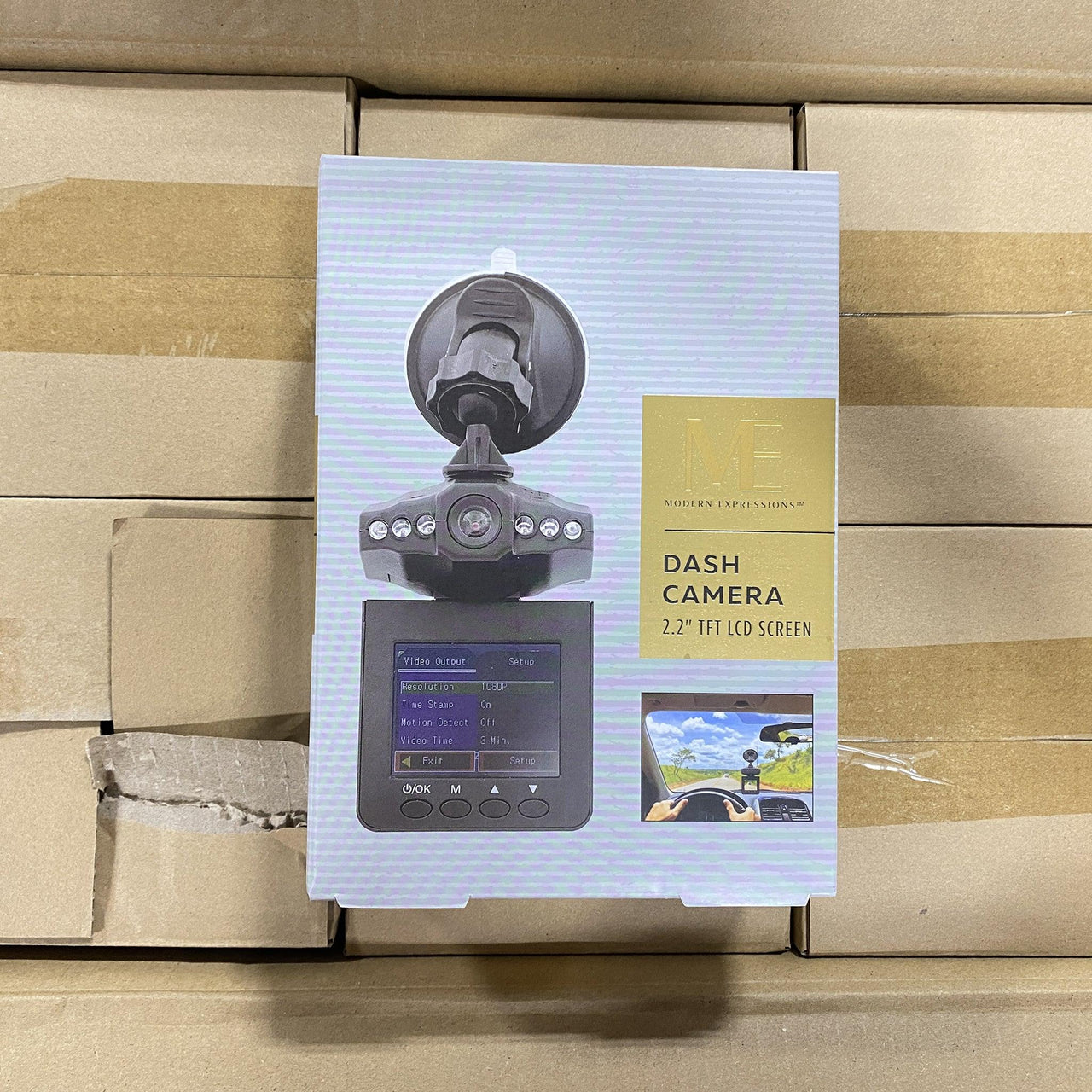 Modern Expressions Dash Camera 2.2TFT LCD SCREEN (24 Pcs Box) - Discount Wholesalers Inc