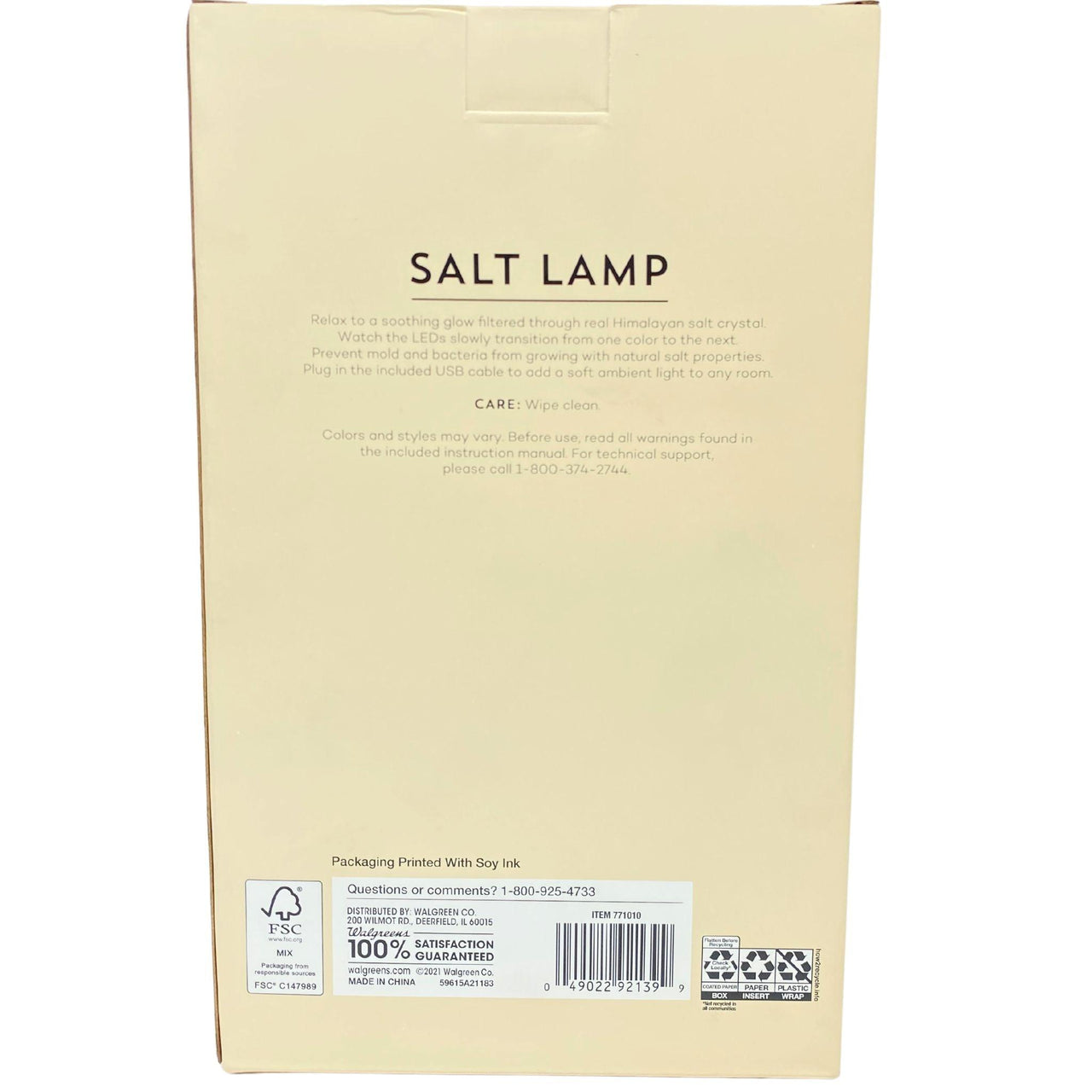 Modern Expressions Himalayan Salt Lamp (10 Pcs Lot) - Discount Wholesalers Inc