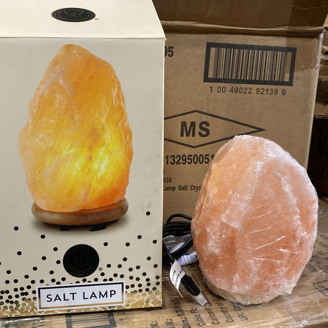 Modern Expressions Himalayan Salt Lamp (10 Pcs Lot) - Discount Wholesalers Inc