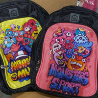 Thumbnail for Monsters Assorted Design Shoulder Bag with Side Pockets (40 Pcs Lot) - Discount Wholesalers Inc