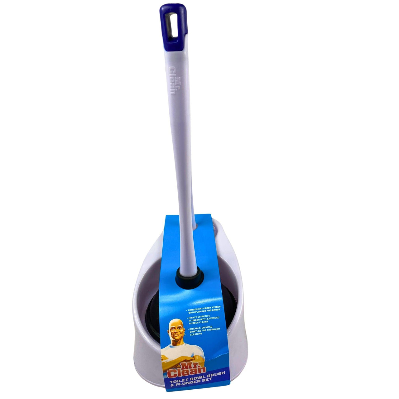 Mr. Clean Toilet Bowl Brush & Plunger Set (80 Pcs Lot) - Discount Wholesalers Inc
