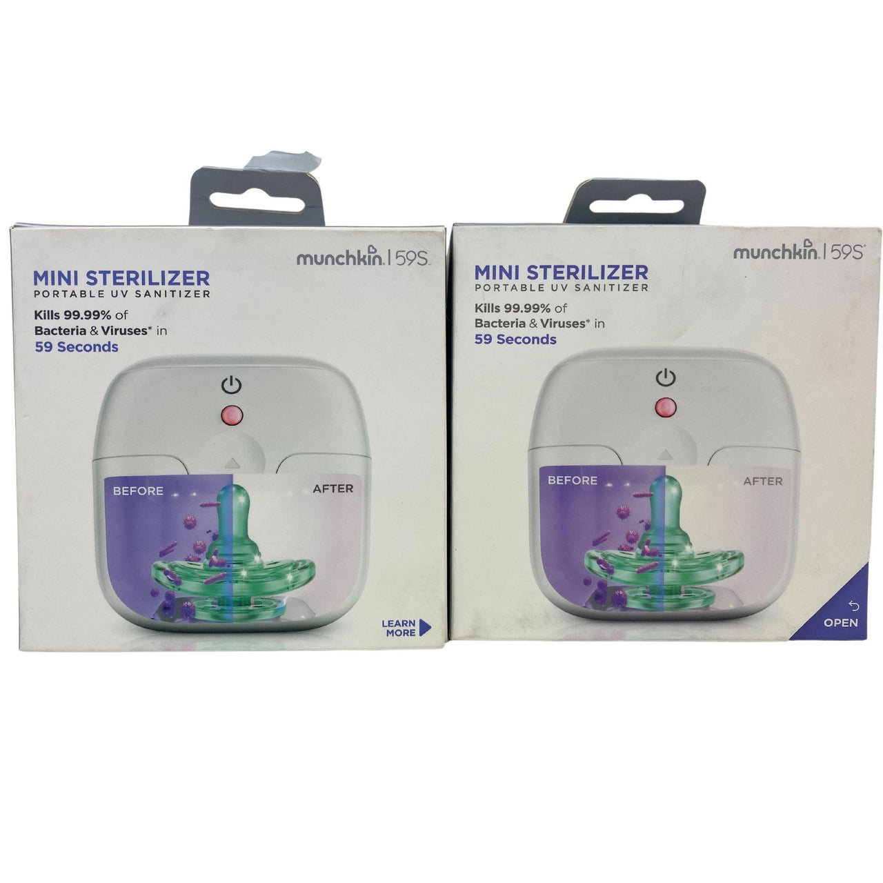 Munchkin 59S Mini Sterilizer Portable UV Sanitizer (30 Pcs Lot) - Discount Wholesalers Inc