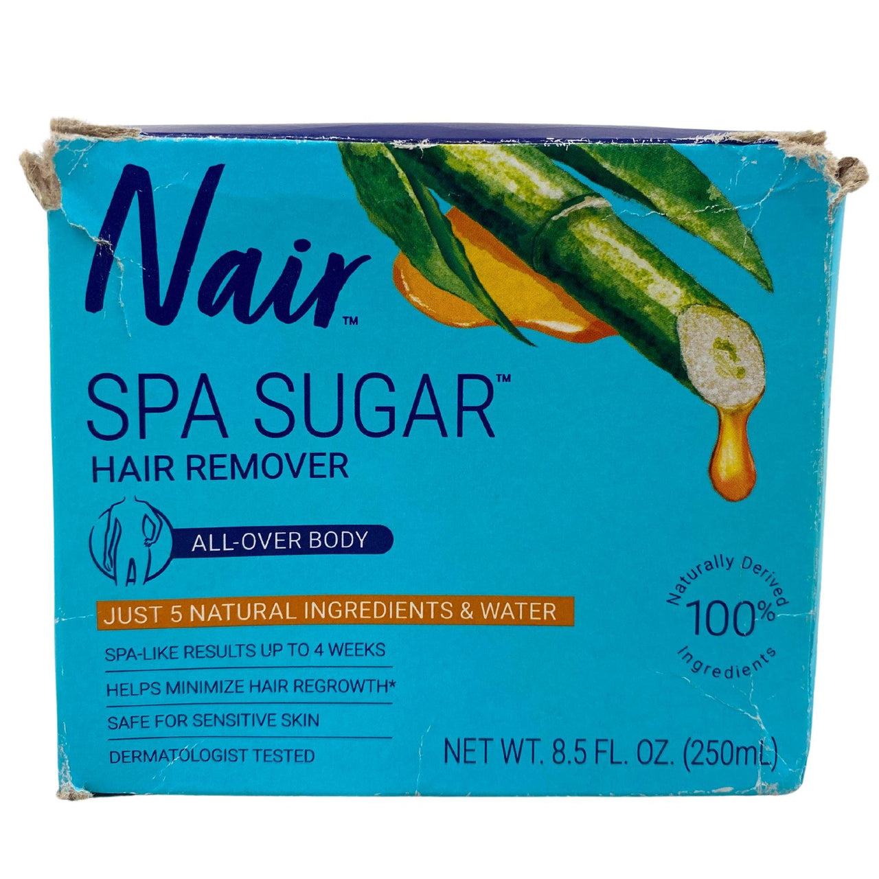 Nair Spa Sugar Hair Remover All-Over Body 8.5OZ (24 Pcs Lot) - Discount Wholesalers Inc