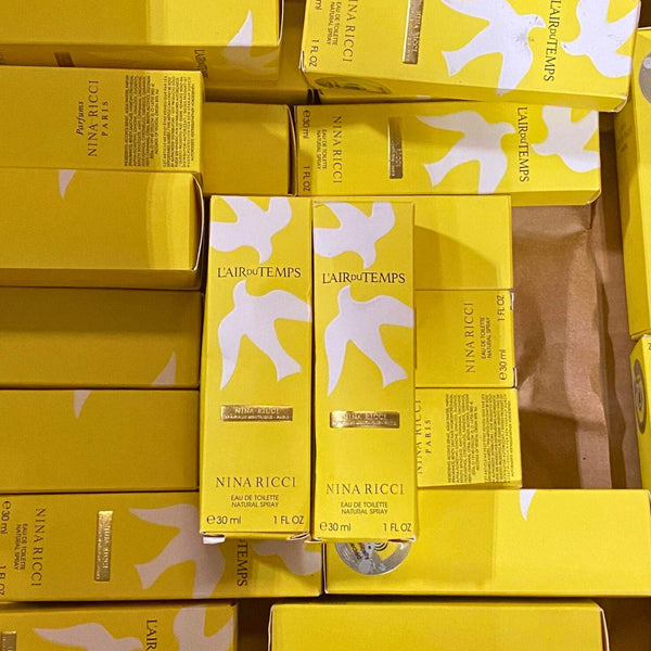 Nina Ricci L'Air Du Temps Perfume For Women, Travel Spray, 1 Oz (30 Pcs Lot) - Discount Wholesalers Inc