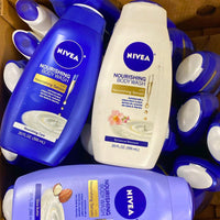 Thumbnail for Nivea Nourishing Body Wash with Nourishing Serum Mix Assorted Scents (50 Pcs Lot) - Discount Wholesalers Inc