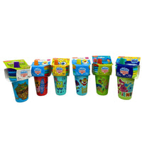 Thumbnail for Nuby Wash or Toss Cups Assorted Nickelodeon Characters & Colors (48 Pcs Lot) - Discount Wholesalers Inc