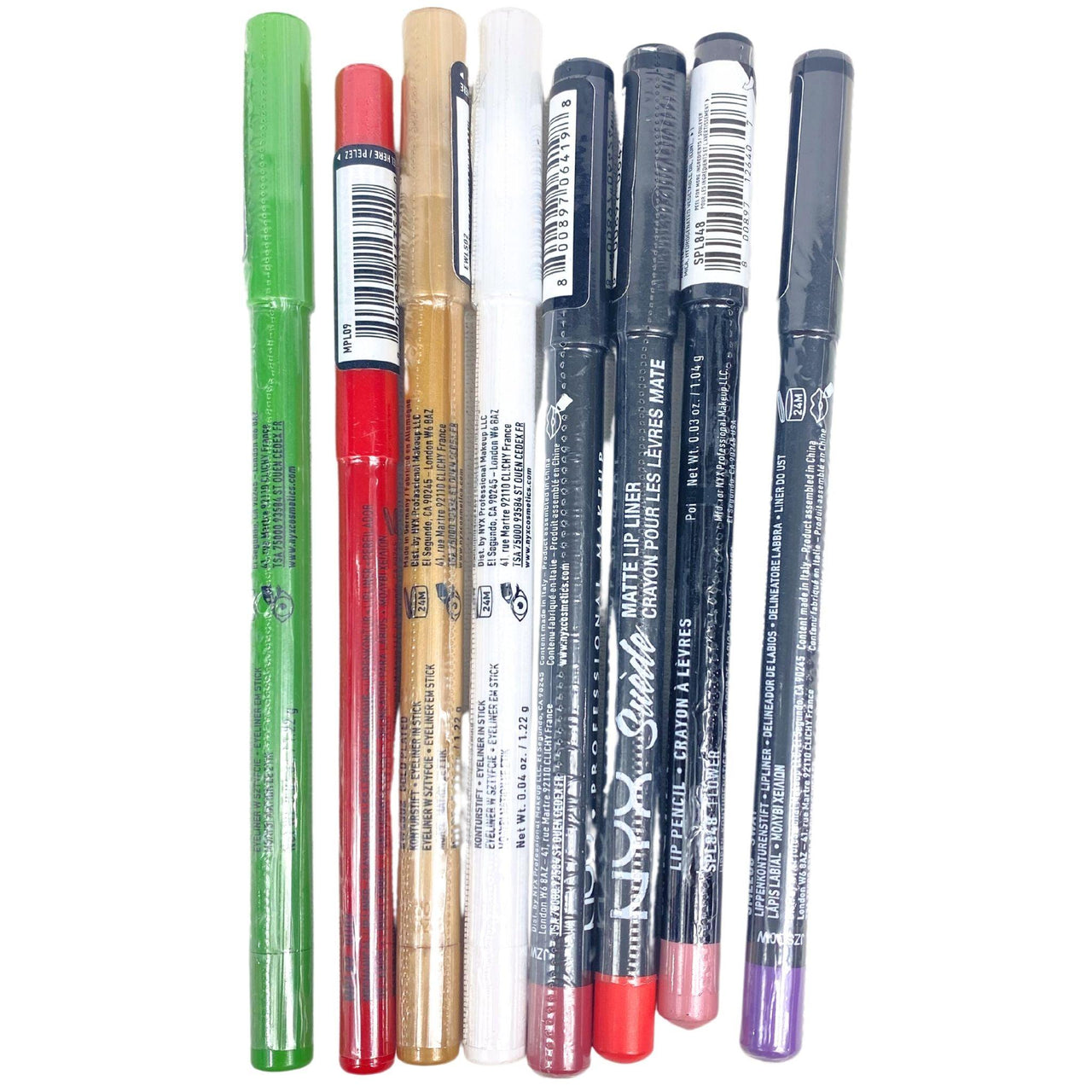 NYX Assorted Liners (50 Pcs Lot) - Discount Wholesalers Inc