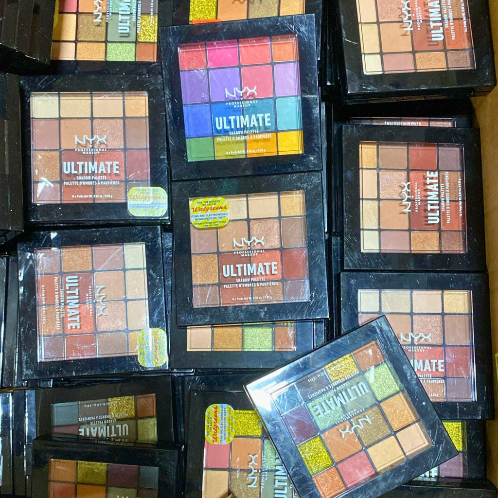 NYX Professional Makeup Assorted ULTIMATE Shadow Palette (50 Pcs Lot) - Discount Wholesalers Inc