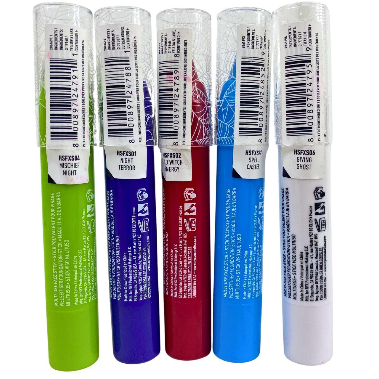 NYX SFX Paint Stick Mix 0.1OZ (50 Pcs Lot) - Discount Wholesalers Inc