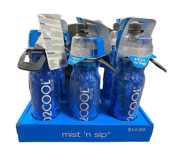 O2Cool Mist'N'Sip Insulated - Wholesale (24 Pcs Box) - Discount Wholesalers Inc