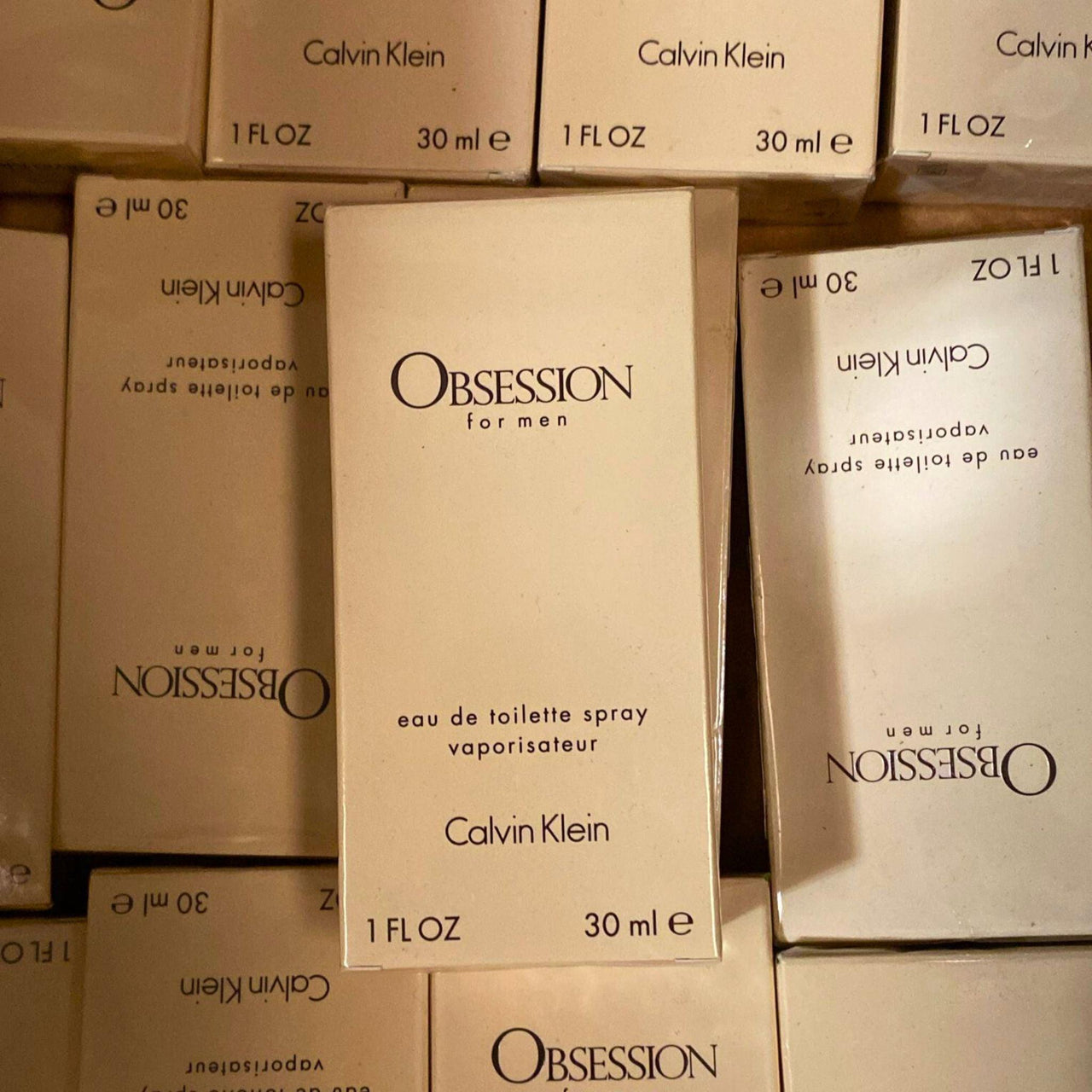Obsession for Men Eau De Toilette Spray Calvin Klein 1OZ (22 Pcs Lot) - Discount Wholesalers Inc