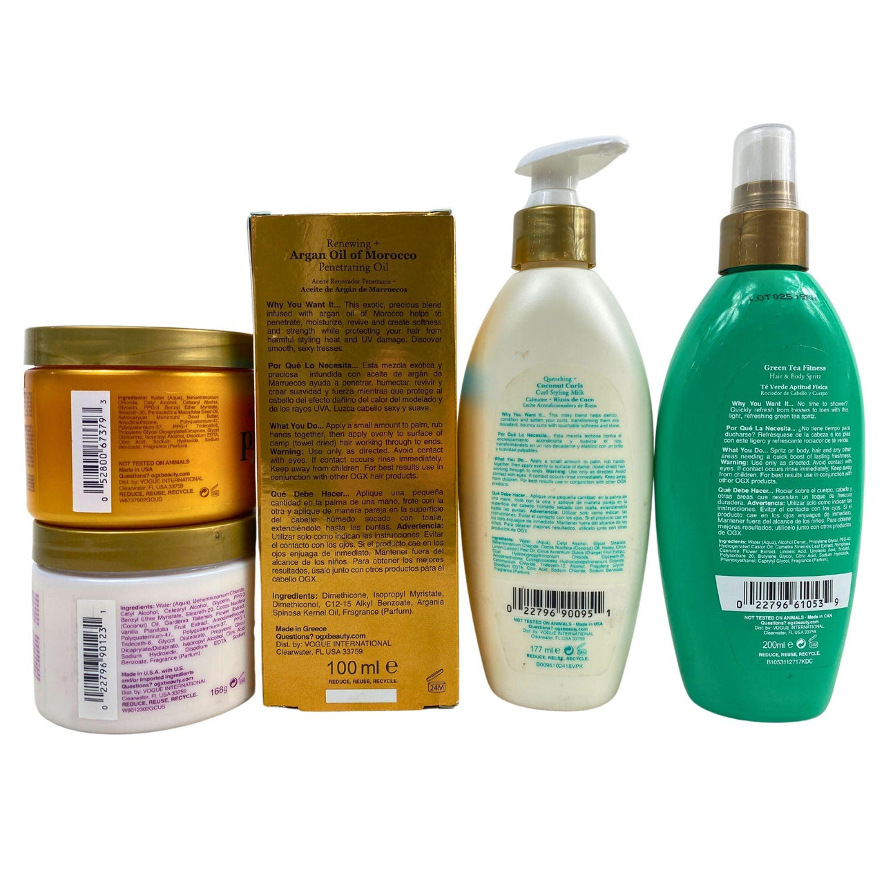Ogx Mix - Includes Hair Mask,Treatment , Hair & Body Spritz (35 Pcs Lot) - Discount Wholesalers Inc