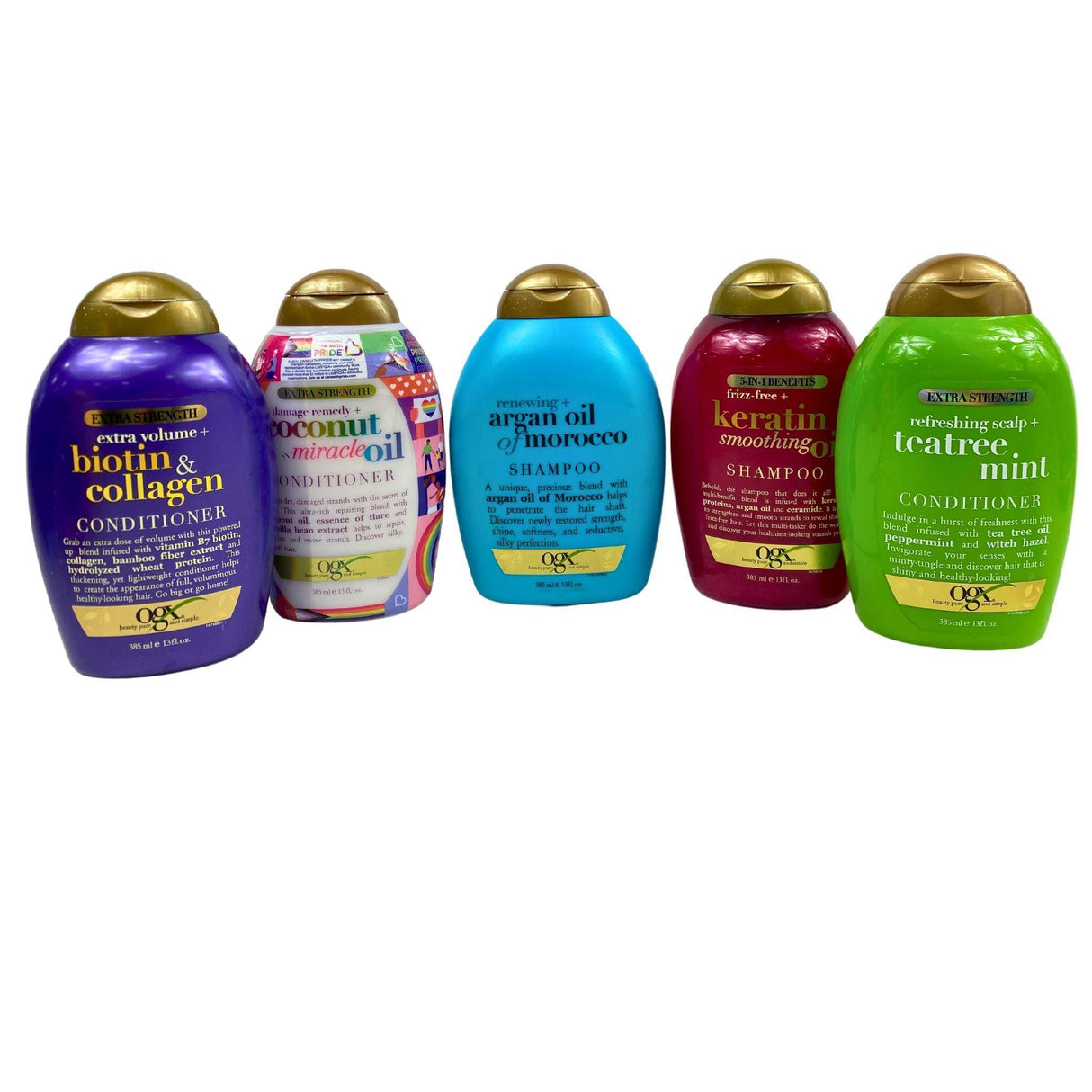 Ogx Shampoo & Conditioner Assorted Mix 13FL.OZ (50 Pcs Lot) - Discount Wholesalers Inc