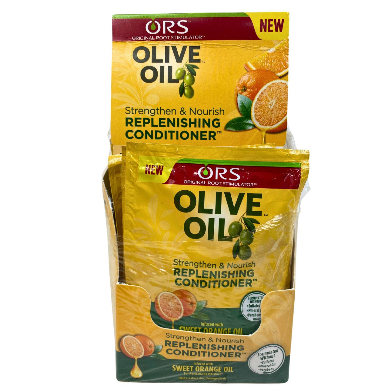 ORS Olive Oil Hair Care Mix May Include- Leave In Conditioner,Creme,Serum (30 Pcs Lot) - Discount Wholesalers Inc