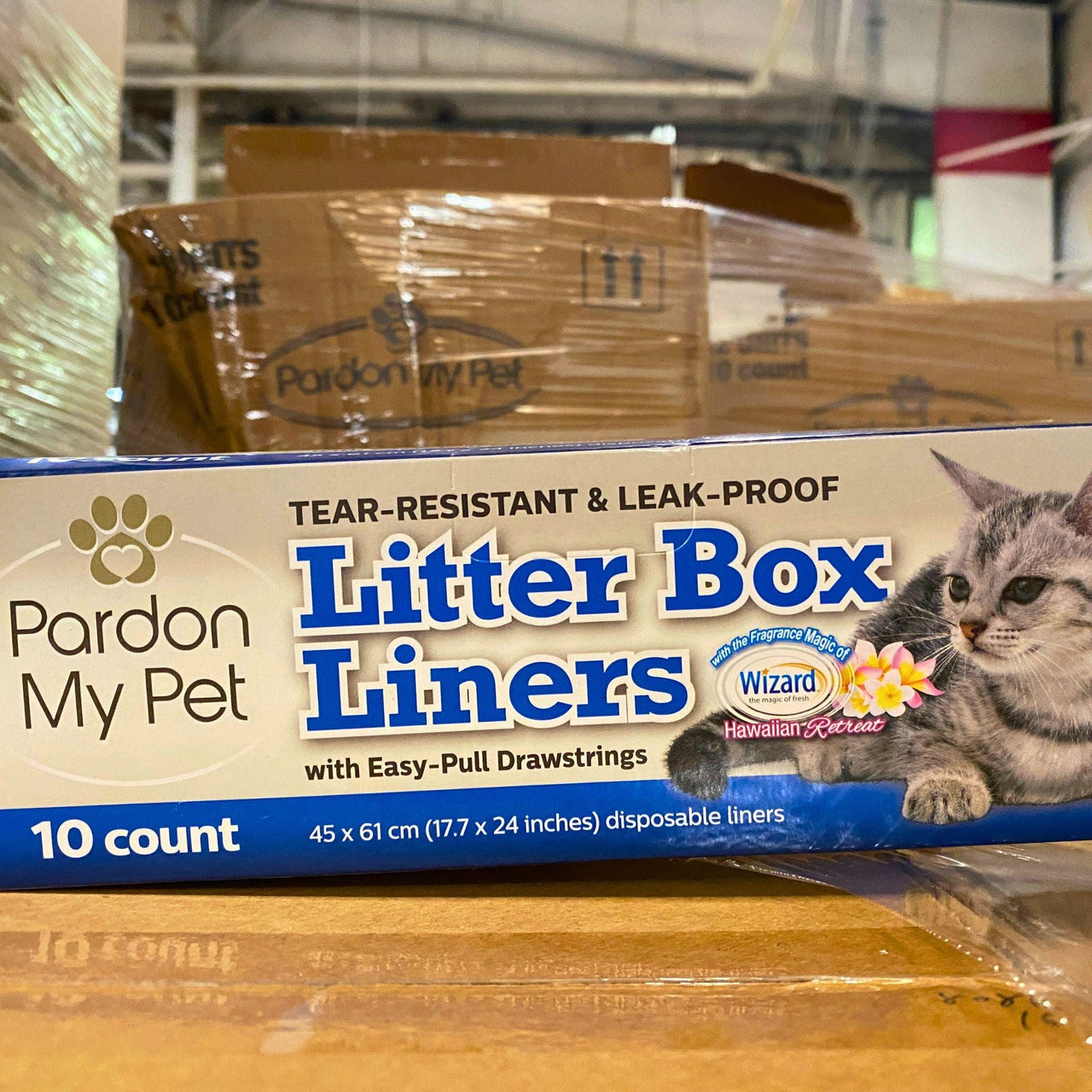 Pardon My Pet Litter Box Liners (48 Pcs Lot) - Discount Wholesalers Inc