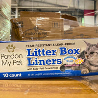 Thumbnail for Pardon My Pet Litter Box Liners (48 Pcs Lot) - Discount Wholesalers Inc