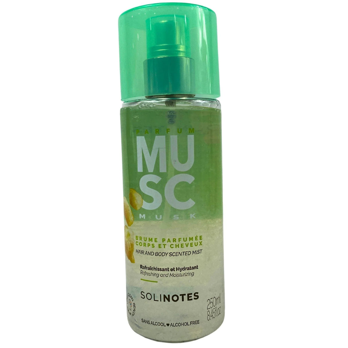 Parfum Musc Musk Hair & Body Scented Mist Refreshing & Mositurzing 8.45OZ (50 Pcs Lot) - Discount Wholesalers Inc