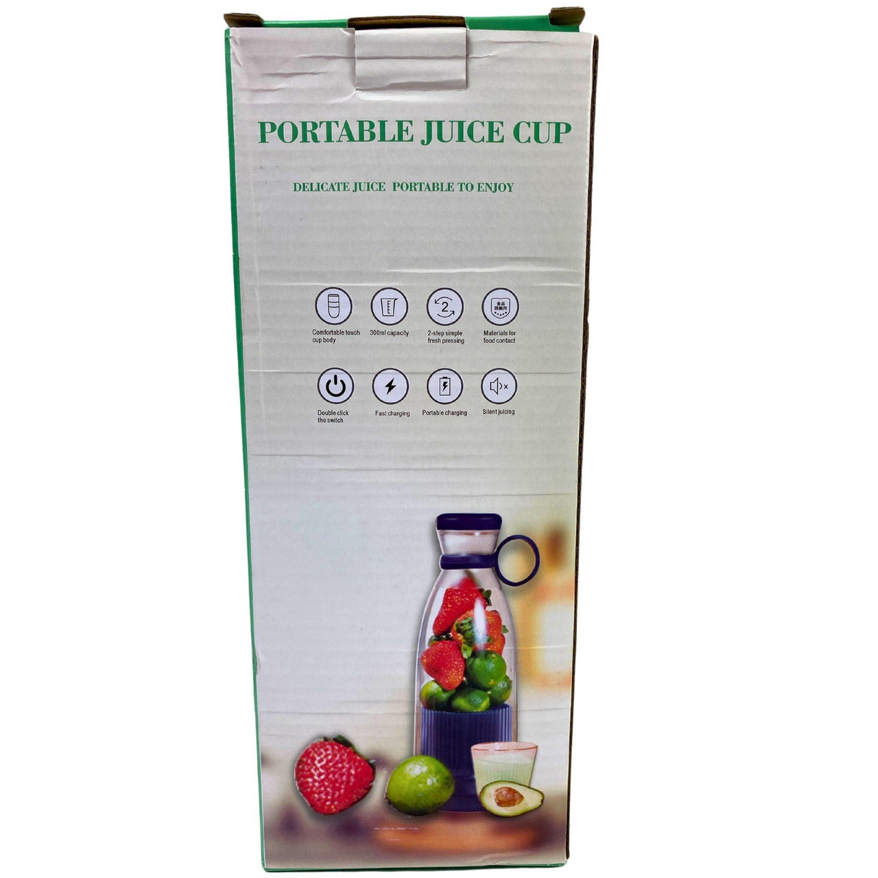 Portable Juice Cup Delicate Juice Portable to Enjoy 300mL (50 Pcs Lot) - Discount Wholesalers Inc