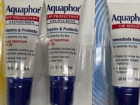 Aquaphor Lip Protectant +Suncreen Repairs & Protects & Aquaphor Lip Repair