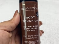 Revolution Root Touch up Instant Root Concealer Spray Temporary Grey Coverage 