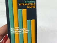 Gosili Silikids 6-Pack Reusable Silicone Straws, 100% Safe (60 Pcs Lot)