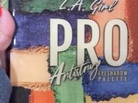 L.A. Girl Pro Artistny 16-Color Eyeshadow Palette 1.23 Oz (50 Pcs Lot)