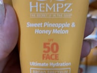 Hempz Assorted Mini Sunscreen Lotion 30 & 50  Fl Oz