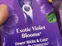 Skintimate Violet Blooms 4 Scented Blades (50 Pcs Lot)