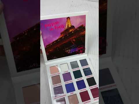 BH Cosmetics "Passion In Paris" 16 Color Shadow Palette (22 Pcs Lot)